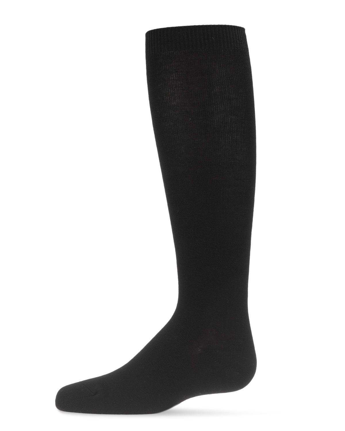 Infant Basic Soft Rayon from Bamboo Knee High Socks : Color: Black