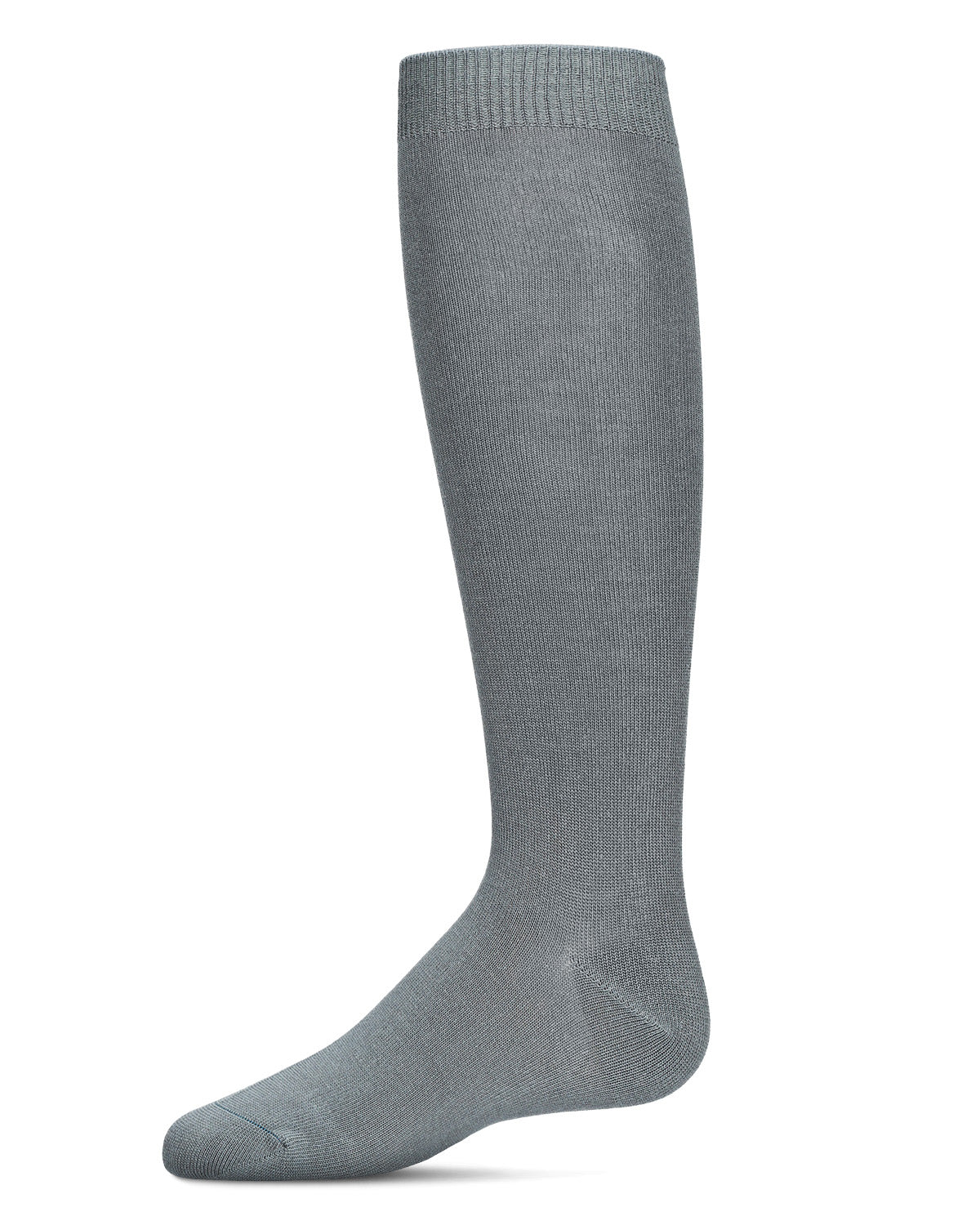 Kids' Basic Soft Rayon from Bamboo Knee High Socks : Color: Blue Fog