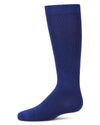 Kids Soft Ribbed Rayon-Blend Knee High Sock, Multiple Solid Colors