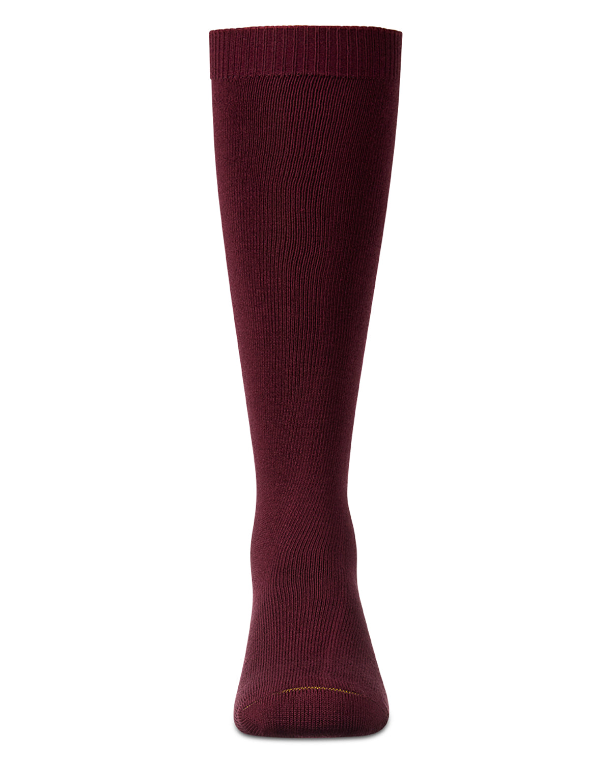 Kids Soft Ribbed Rayon-Blend Knee High Sock, Multiple Solid Colors
