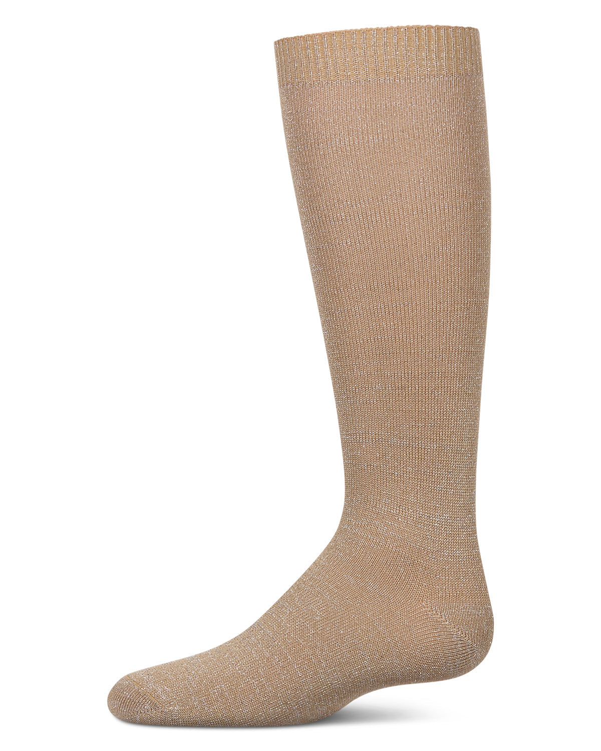 Infant Basic Soft Rayon from Bamboo Knee High Socks : Color: Champagne Lurex