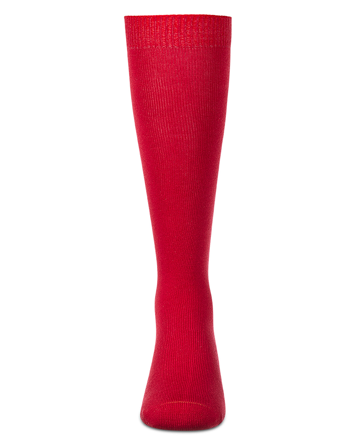 Kids Soft Ribbed Rayon-Blend Knee High Sock, Multiple Solid Colors