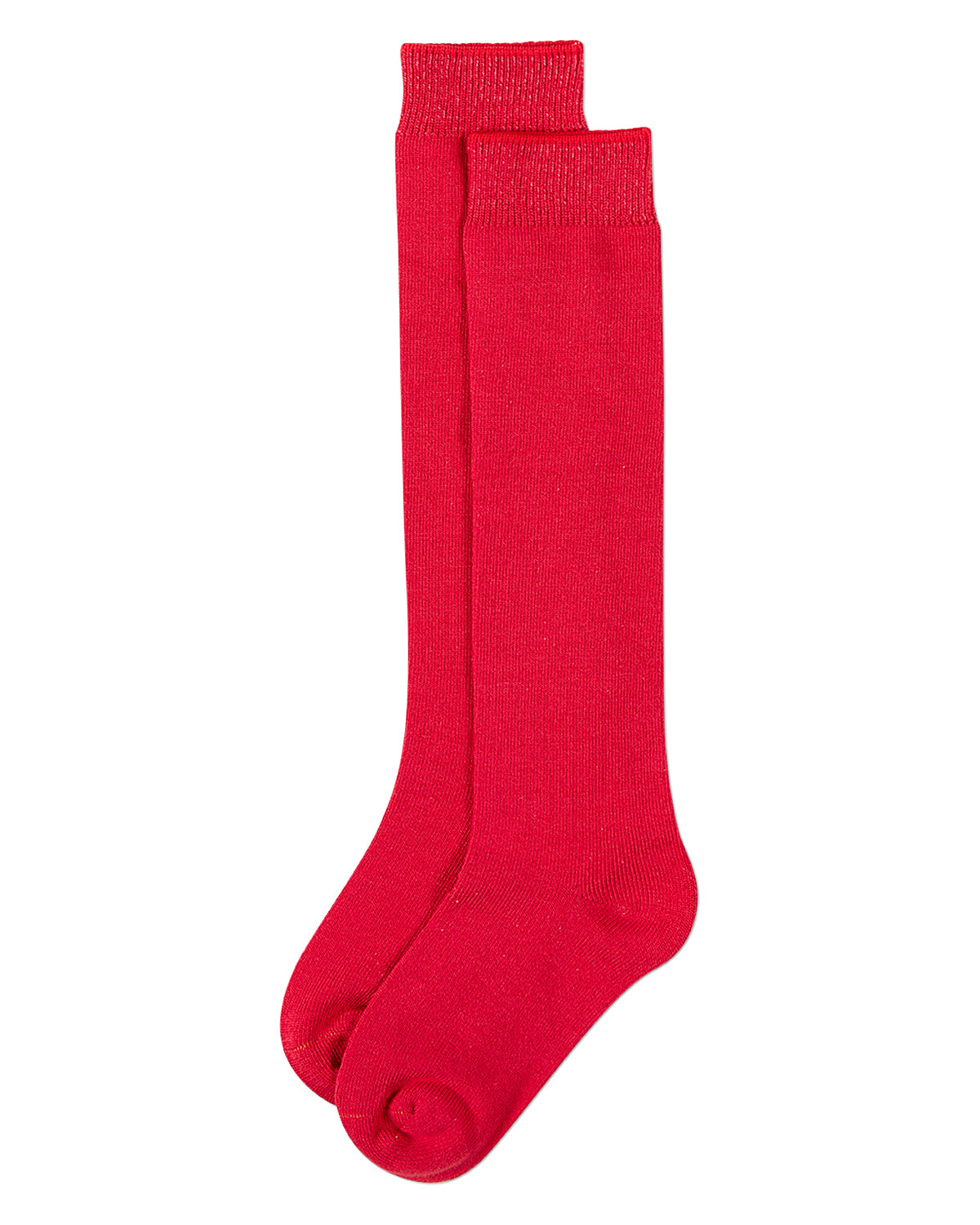 Kids Soft Ribbed Rayon-Blend Knee High Sock, Multiple Solid Colors