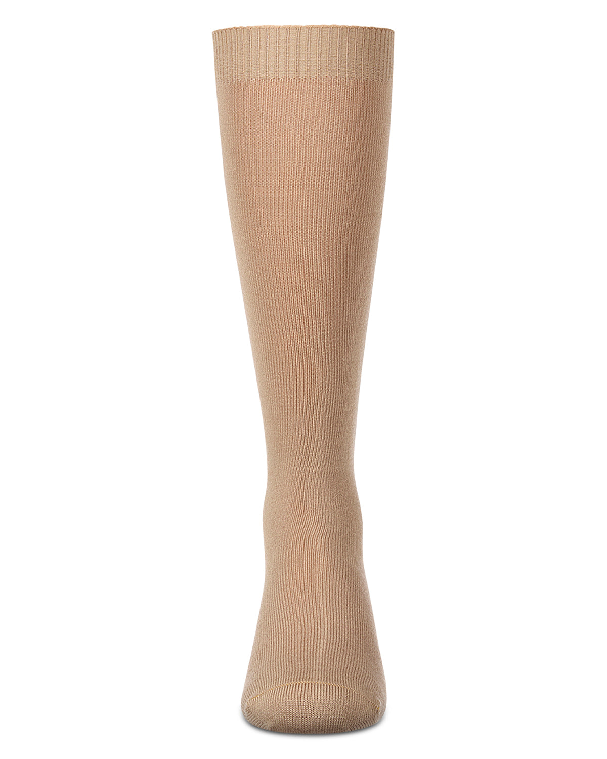 Kids Soft Ribbed Rayon-Blend Knee High Sock, Multiple Solid Colors