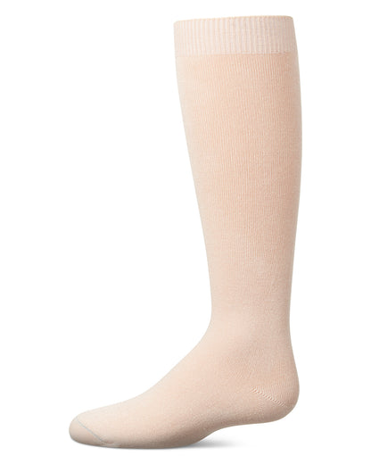 Kids' Basic Soft Rayon from Bamboo Knee High Socks : Color: Peachy Pink