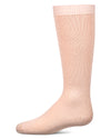 Kids Soft Ribbed Rayon-Blend Knee High Sock, Multiple Solid Colors
