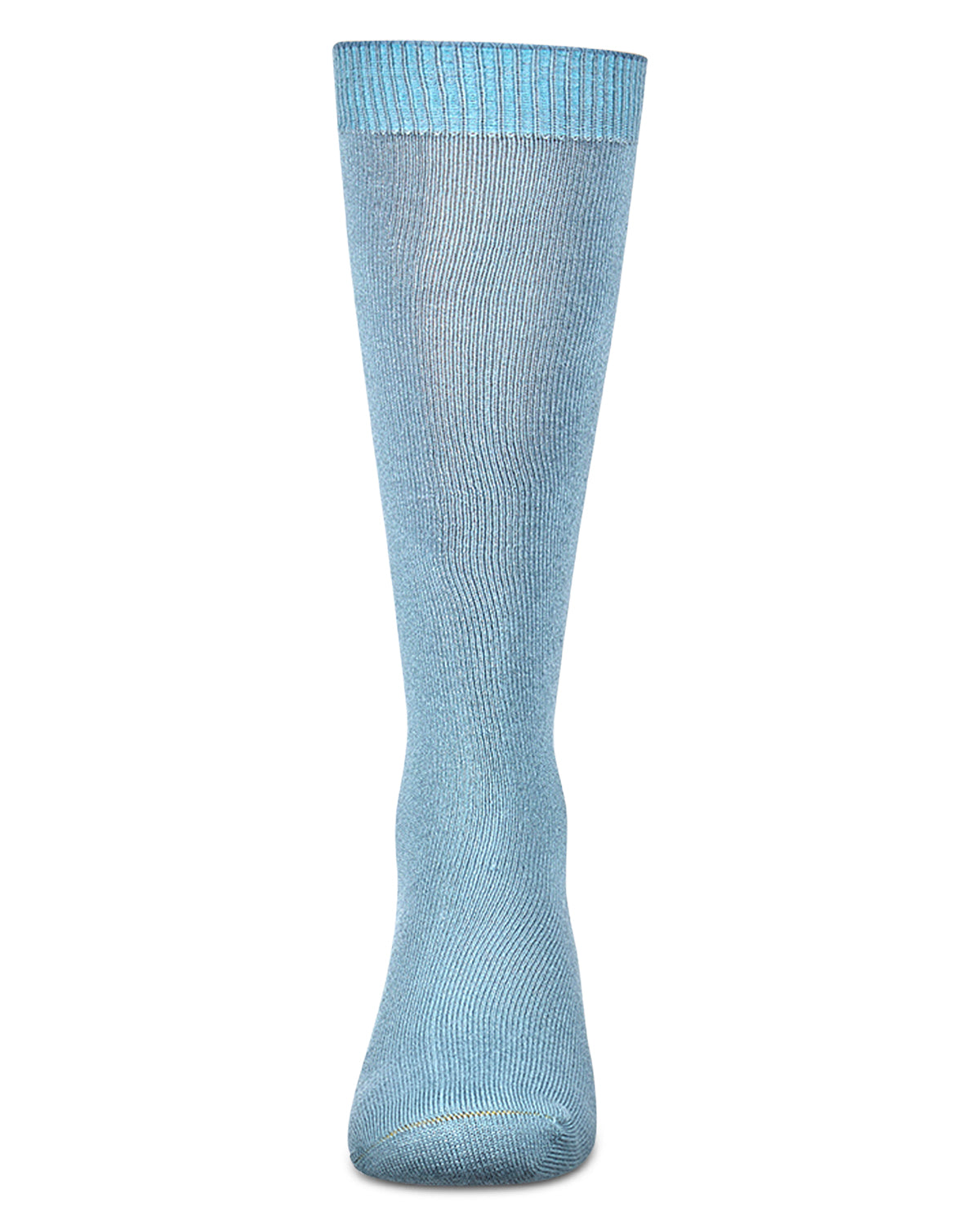 Kids Soft Ribbed Rayon-Blend Knee High Sock, Multiple Solid Colors
