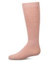 Kids Soft Ribbed Rayon-Blend Knee High Sock, Multiple Solid Colors