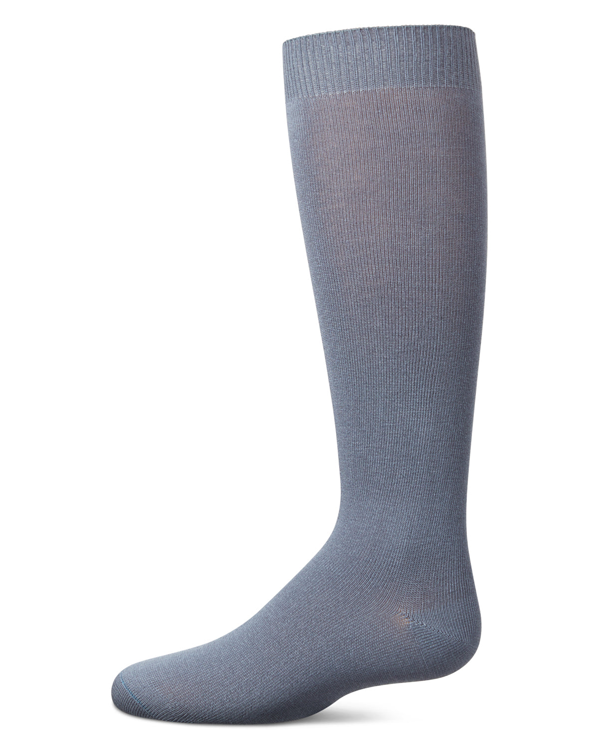 Children's Basic Soft Rayon from Bamboo Knee High Socks : Color: Smoky Blue