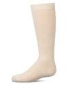 Kids Soft Ribbed Rayon-Blend Knee High Sock, Multiple Solid Colors