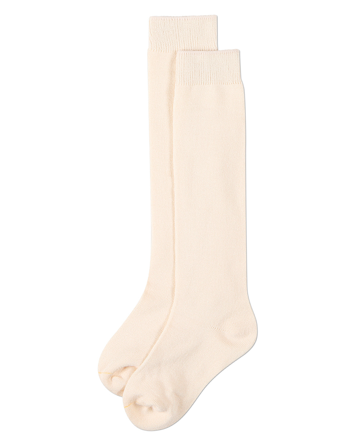 Kids Soft Ribbed Rayon-Blend Knee High Sock, Multiple Solid Colors