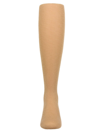 Girls' Metallic Shimmer Opaque Tights : Color: Gold