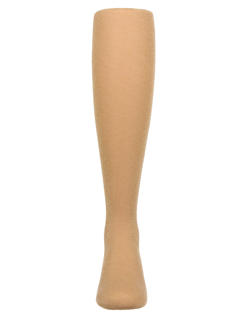 Girls' Metallic Shimmer Opaque Tights