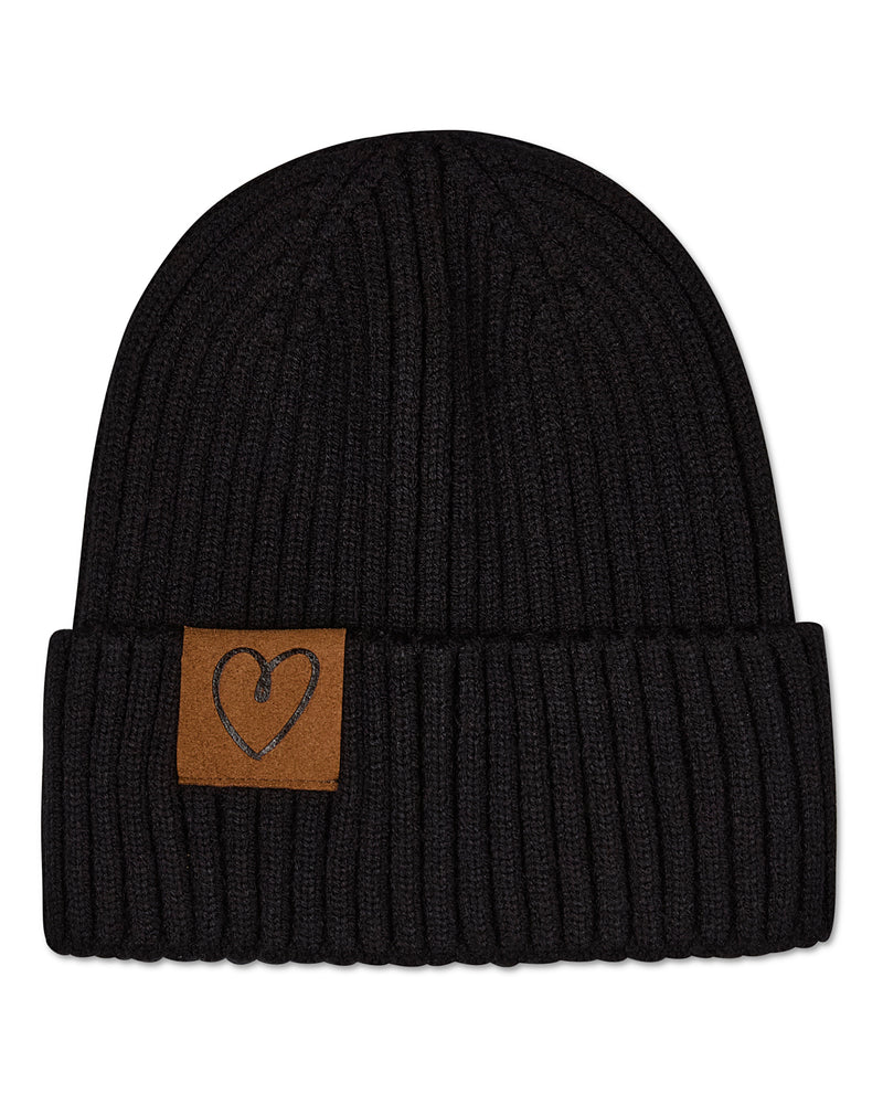 Kids' Heart Patch Beanie