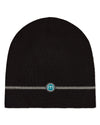 Kids' Knit in Bow Beanie : Color: Black