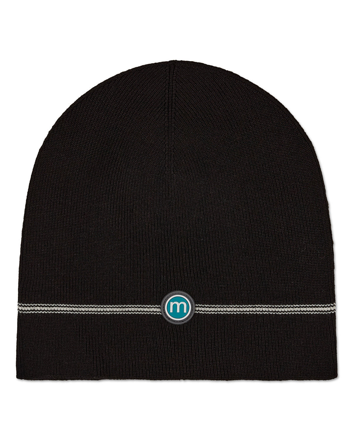 Kids' Knit in Bow Beanie : Color: Black