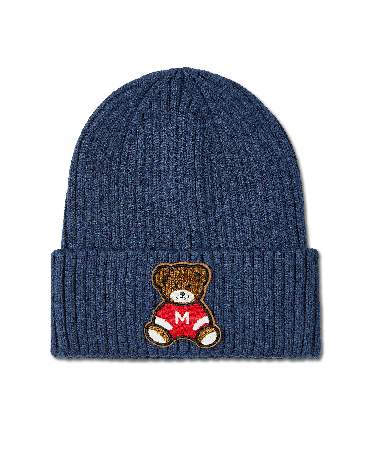MeMoi Teddy Bear Beanie : Color: Blue