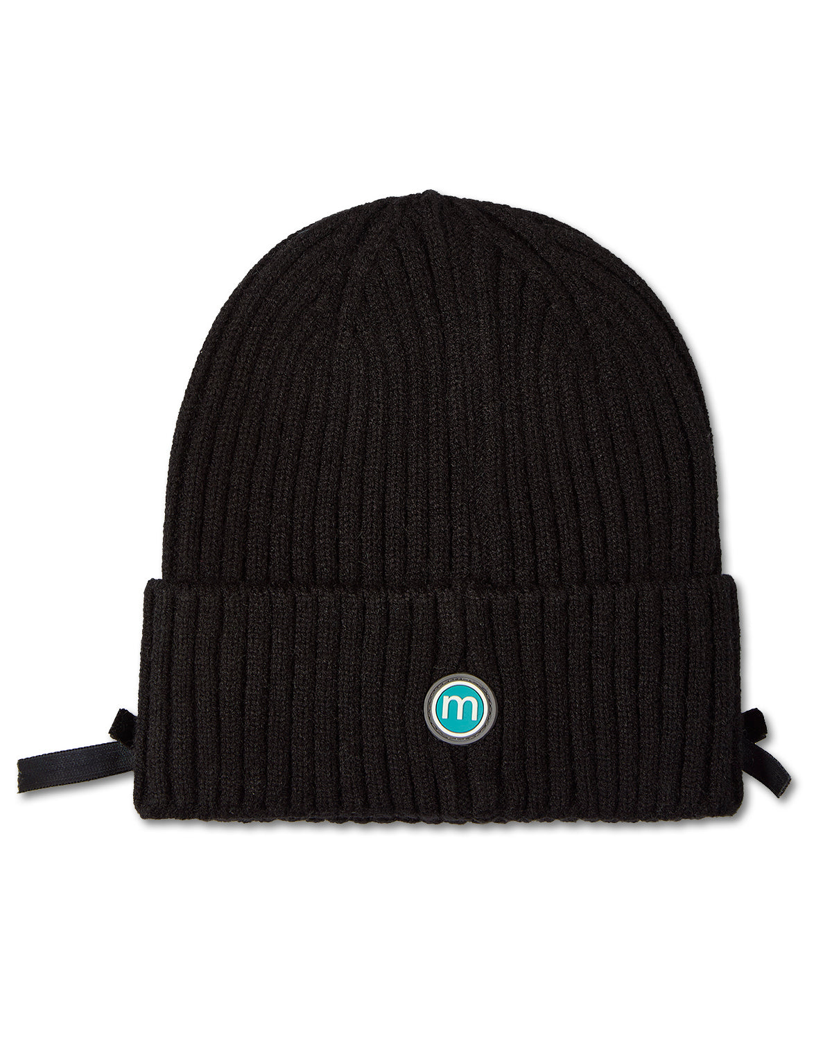 All Over Bows Cuffed Beanie : Color: Black