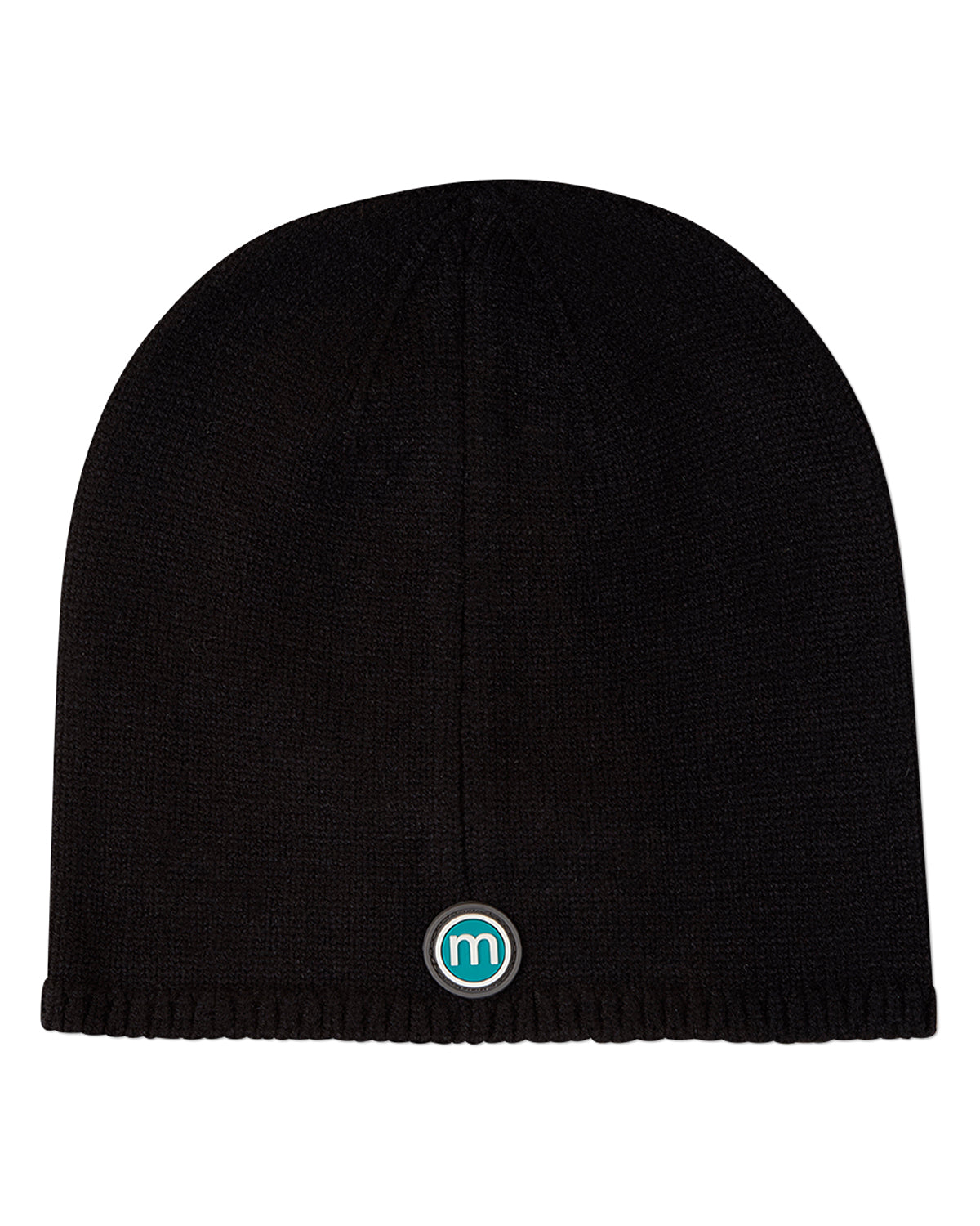 Girls "Sweet Knit" Rayon-Blend Fine-Gauge Bow-Trimmed Beanie