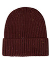 Girls Confetti Knit Rayon-Blend Chunky-Ribbed Cuffed Beanie