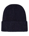 Girls Confetti Knit Rayon-Blend Chunky-Ribbed Cuffed Beanie