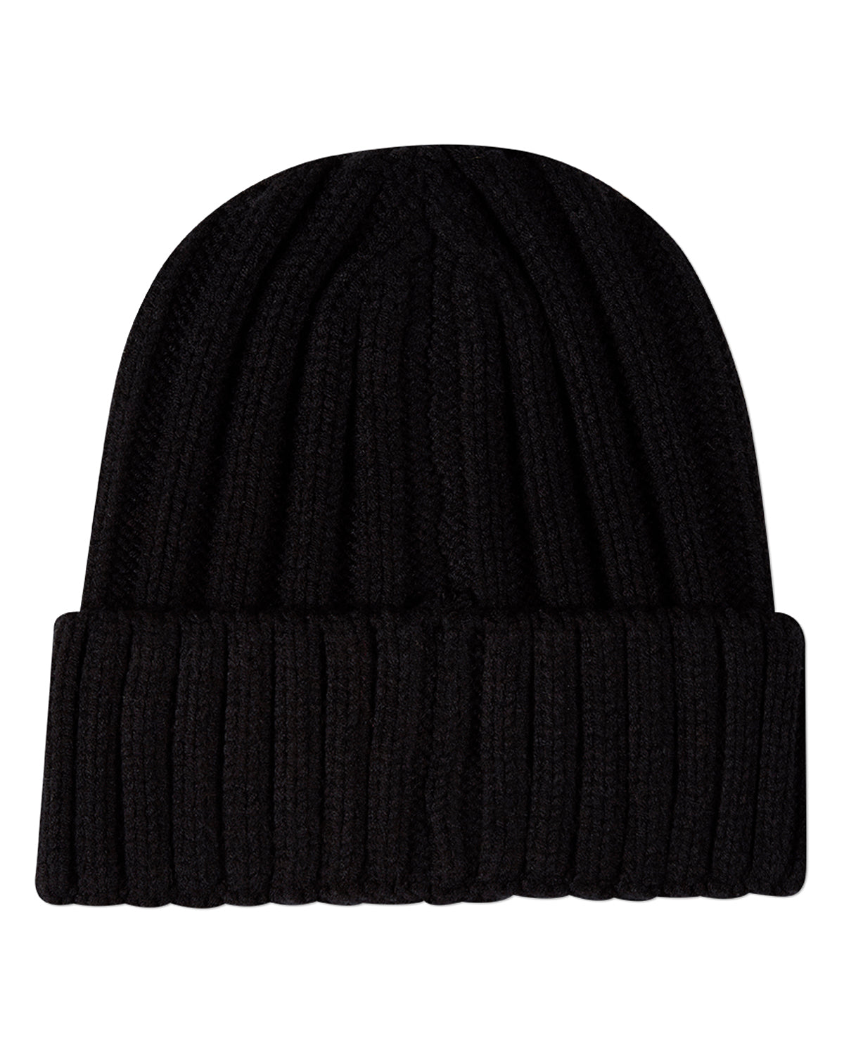 Kids Signature M-Logo Rayon-Blend Chunky Ribbed Knit Cuffed Beanie
