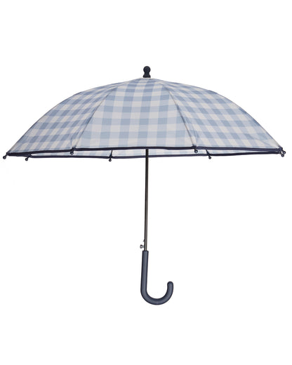 Kids' "Checkmate" Umbrella : Color: Navy