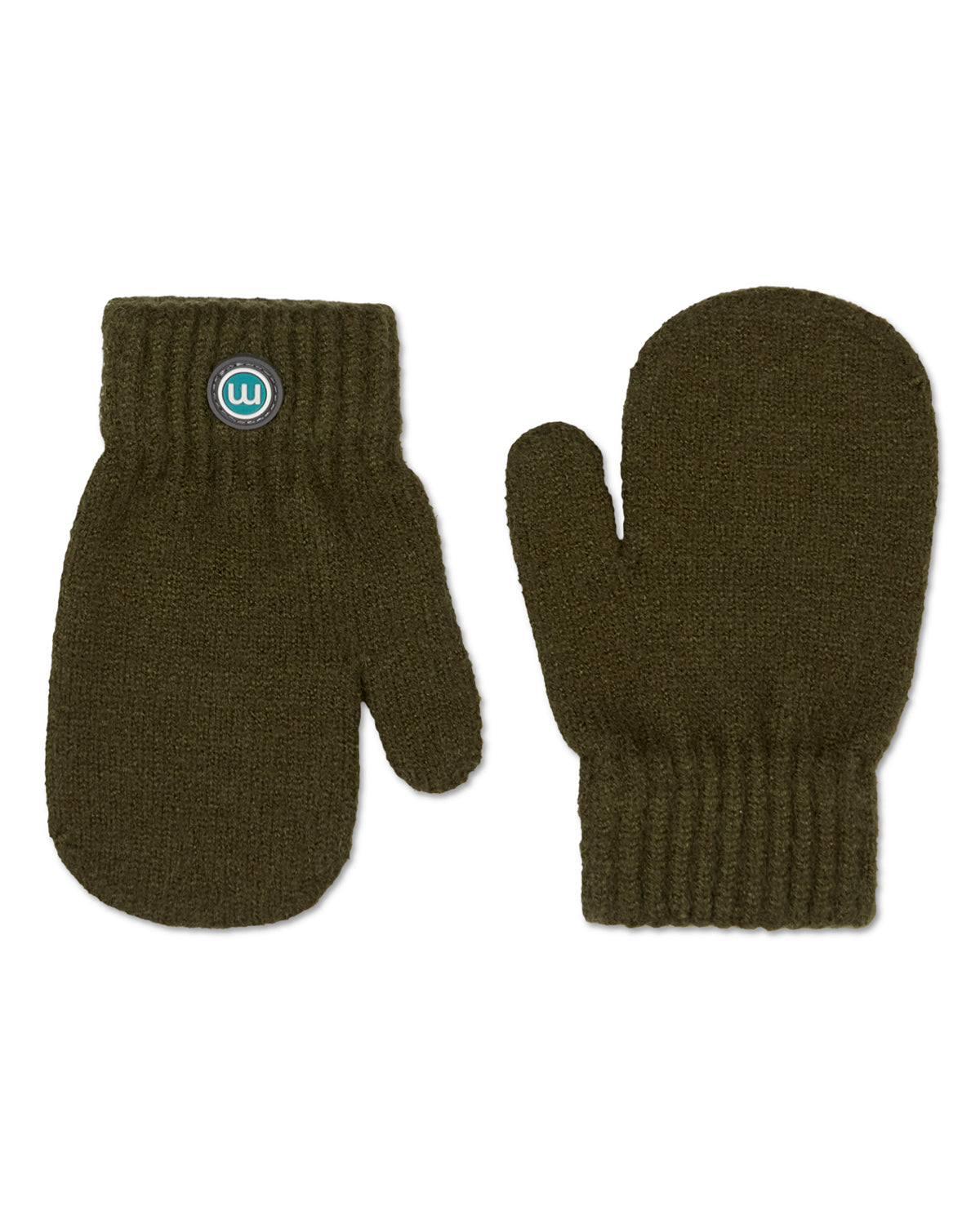 Kids' Basic Mittens : Color: Army Green