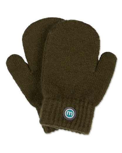 Kids' Basic Mittens : Color: Army Green