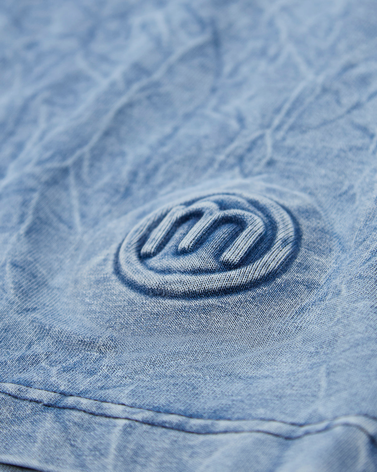 Girls Back Star Design Cotton Rich Long Sleeve T-Shirt : Color: Denim