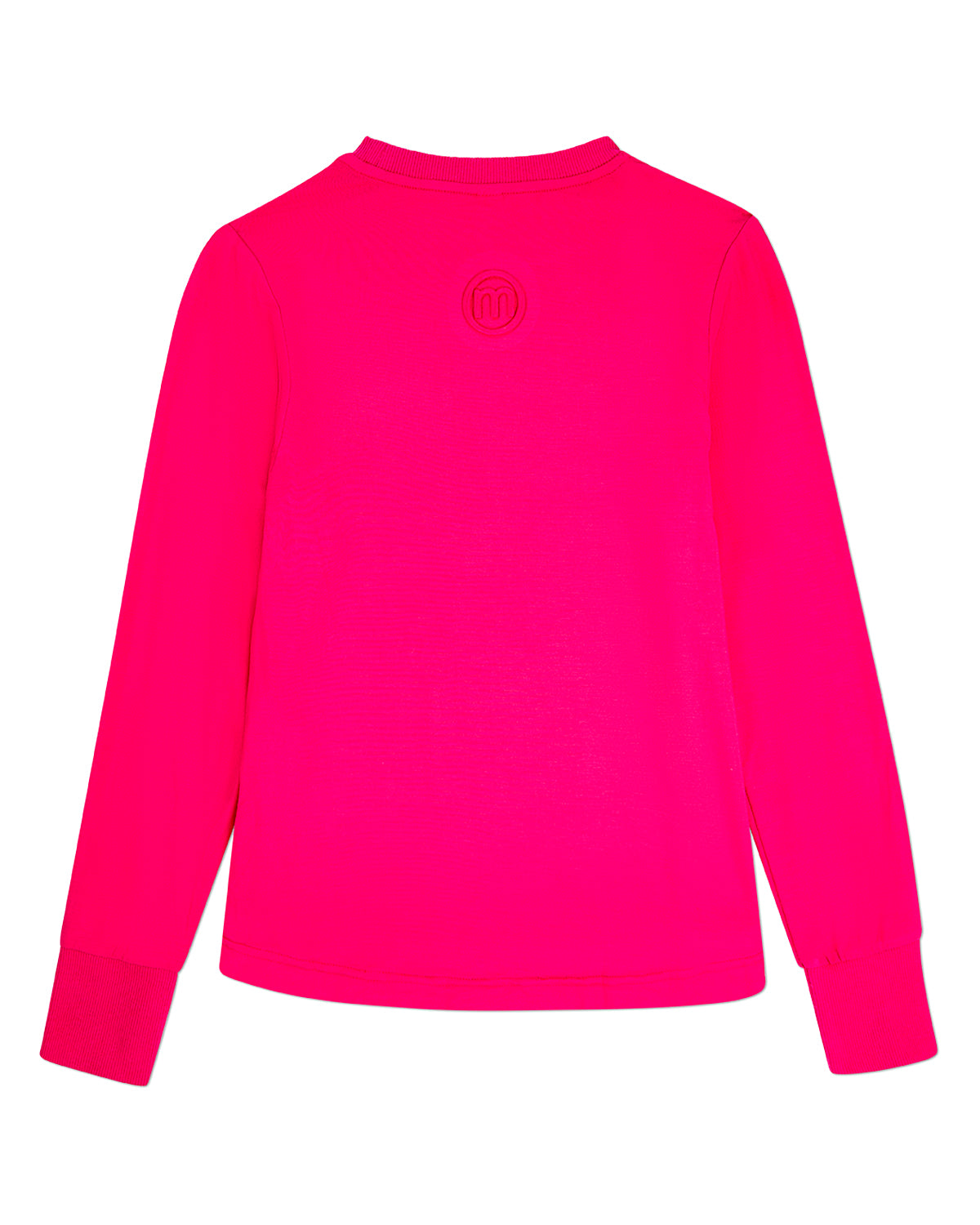 Girls Heart Graphic Trimmed Pocket Long Sleeve T-Shirt : Color: Black