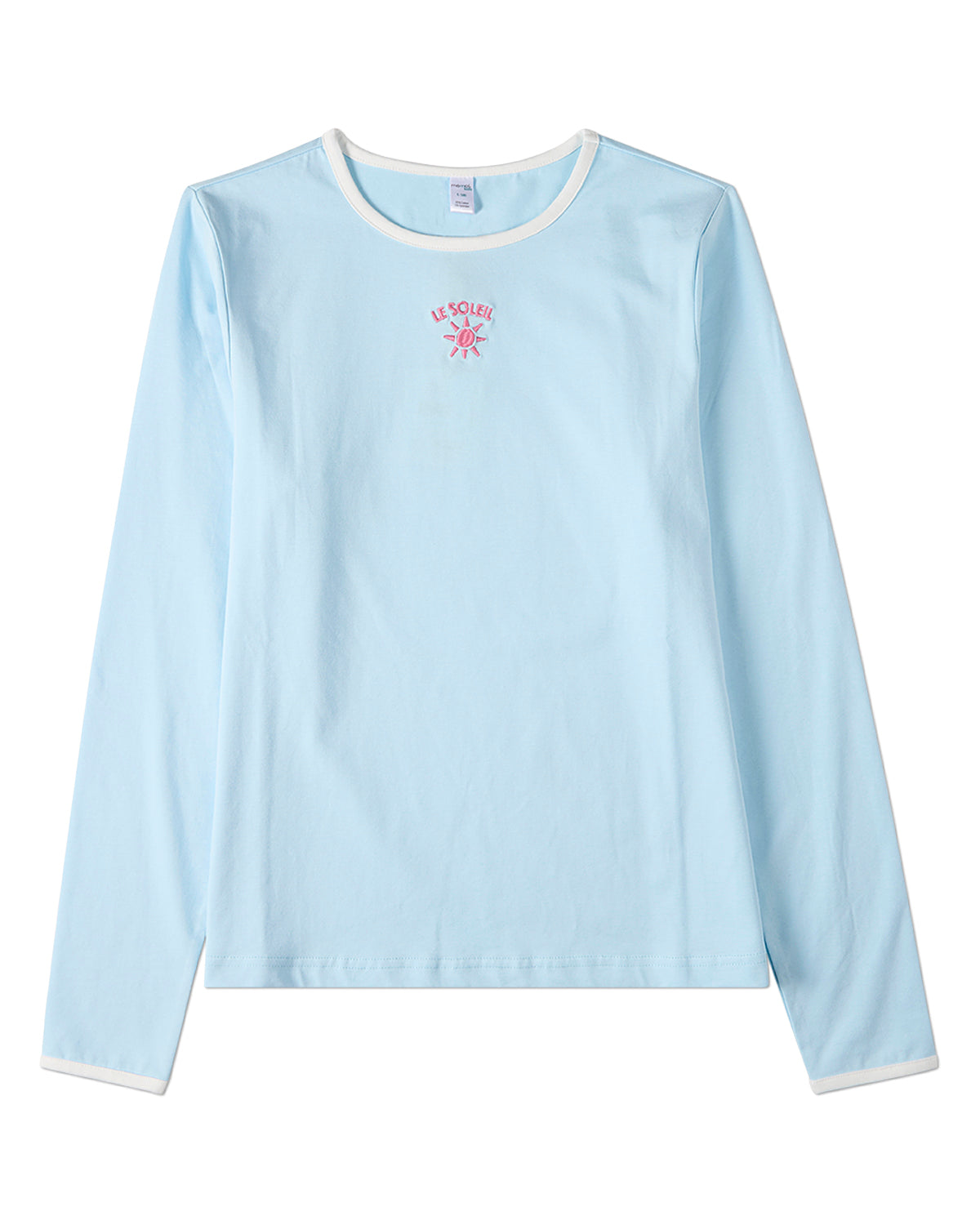 Girls "Le Soleil" Cotton-Rich Embroidered Long-Sleeve T-Shirt