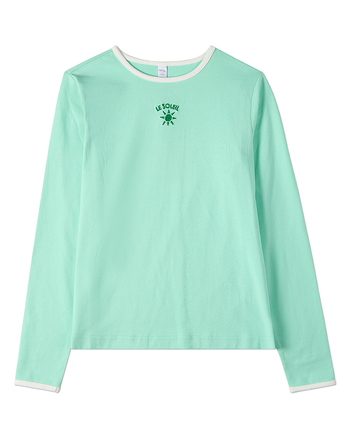 Girls "Le Soleil" Cotton-Rich Embroidered Long-Sleeve T-Shirt