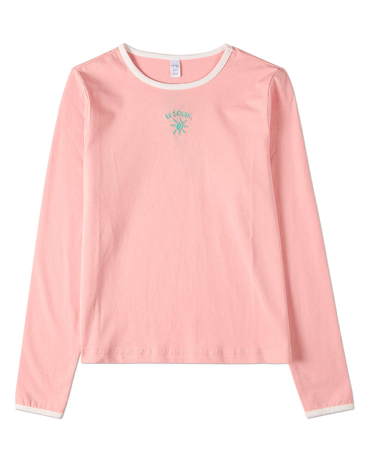 Girls "Le Soleil" Cotton-Rich Embroidered Long-Sleeve T-Shirt