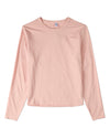 Girls Embroidered All-Over Bows Cotton-Rich Long-Sleeve T-Shirt