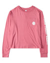 Girls "Make Today Happy" Rayon-Blend Smiley-Face Long-Sleeve T-Shirt