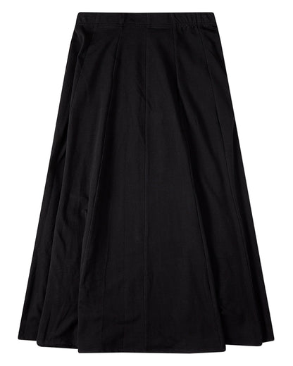 Girls Cotton-Rich Denim Pull-On Flared Long-Length Maxi Skirt