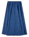 Girls Cotton-Rich Denim Pull-On Flared Long-Length Maxi Skirt
