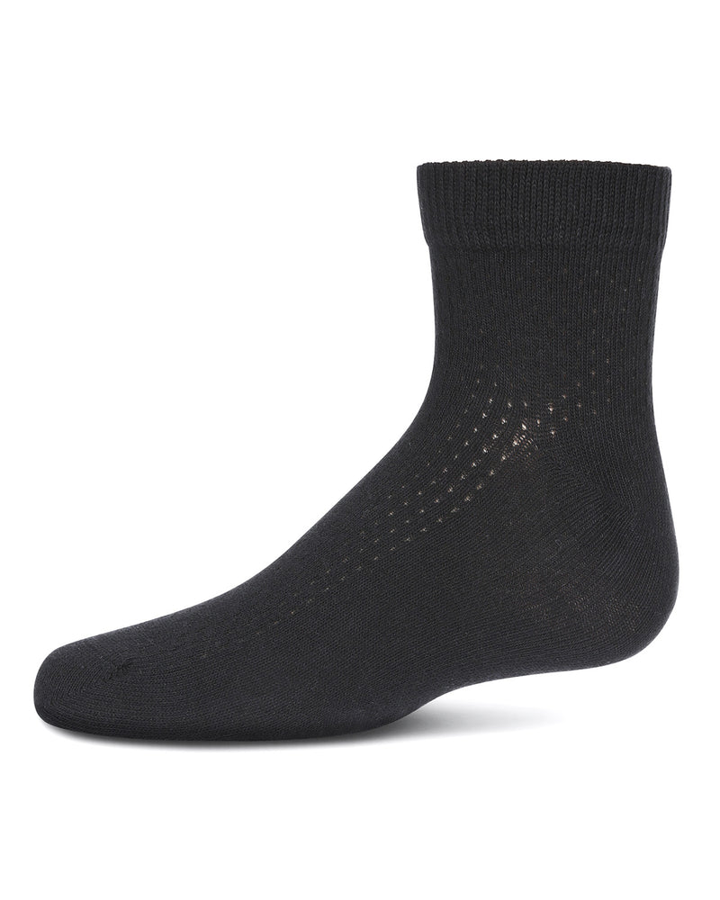 Girls' Pointelle Dot Anklet Socks