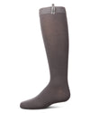 Girls' Reflective Tab Knee High Socks : Color: Gray