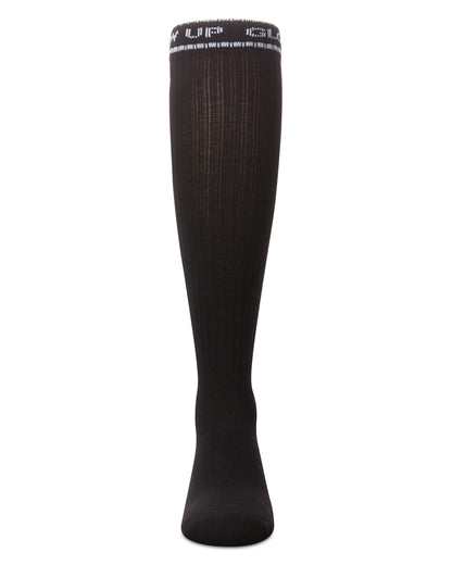 Girls' Glow Up Knee High Socks : Color: Black