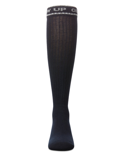 Girls' Glow Up Knee High Socks : Color: Black