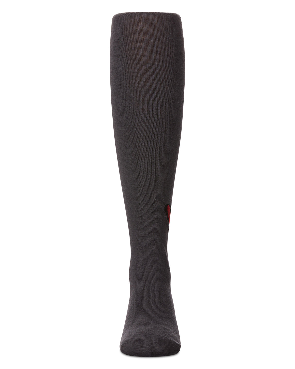 Girls' Outline Heart Cotton Tights