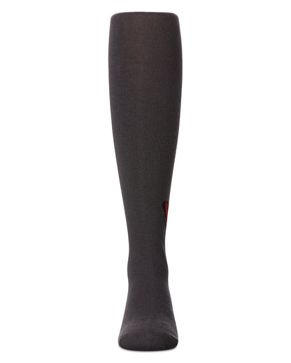 Girls' Outline Heart Cotton Tights