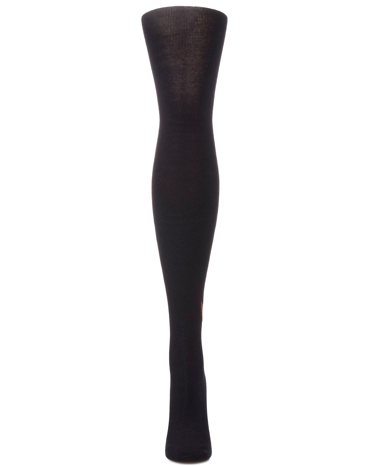 Girls' Outline Heart Cotton Tights : Color: Gray