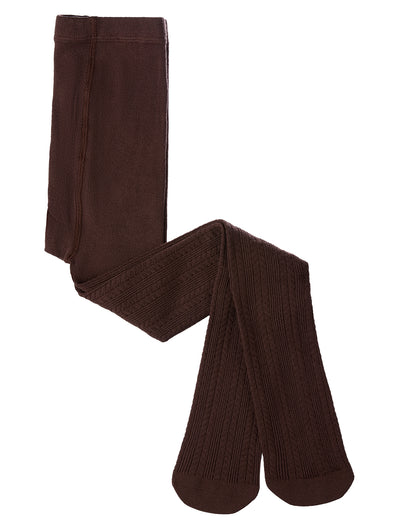 Girls Ribbed Cotton Rich Multi-Arrow-Patterned Sweater Tights