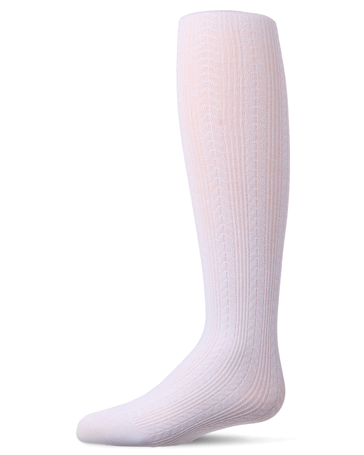 Girls Ribbed Cotton Rich Multi-Arrow-Patterned Sweater Tights