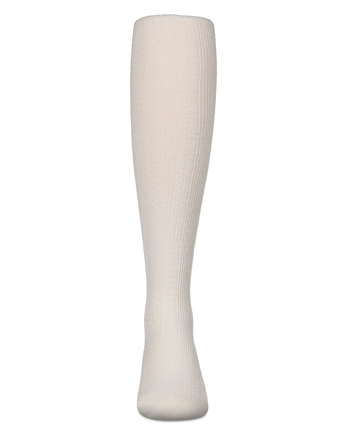 Girls Ribbed Cotton Rich Multi-Arrow-Patterned Tights : Color: Black