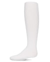 Girls' Dot Semi Opaque Nylon Tights : Color: White