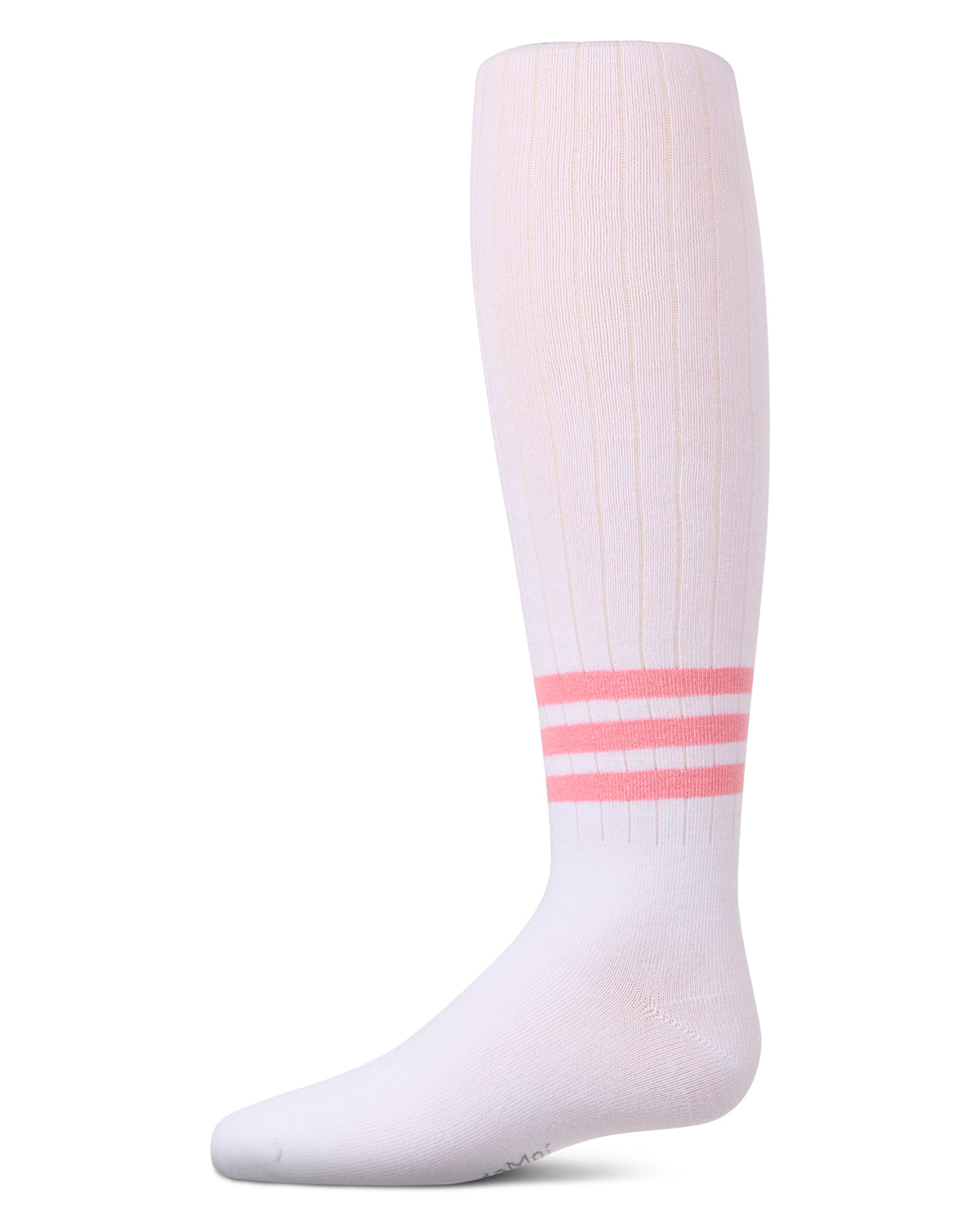 Bright Stripe Cotton Tights : Color: Pink